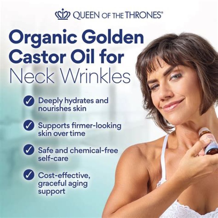 Is castor oil good for neck wrinkles?