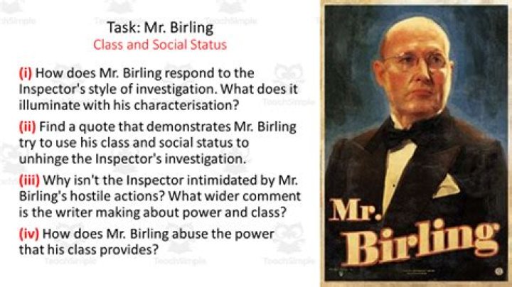 Is Mr Birling a capitalist?