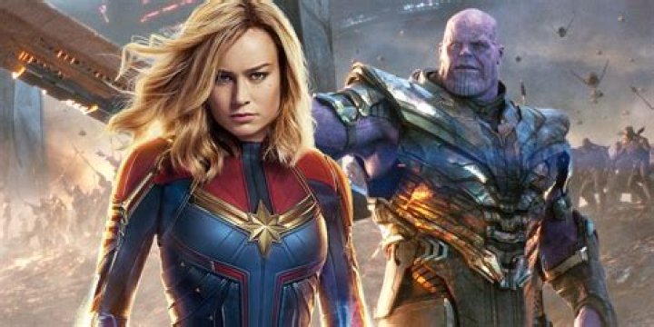 Is Thanos stronger than Captain Marvel?