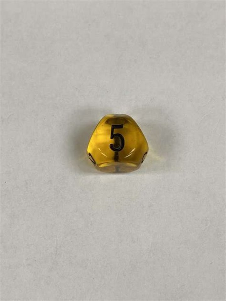 Is there a 5 sided die?
