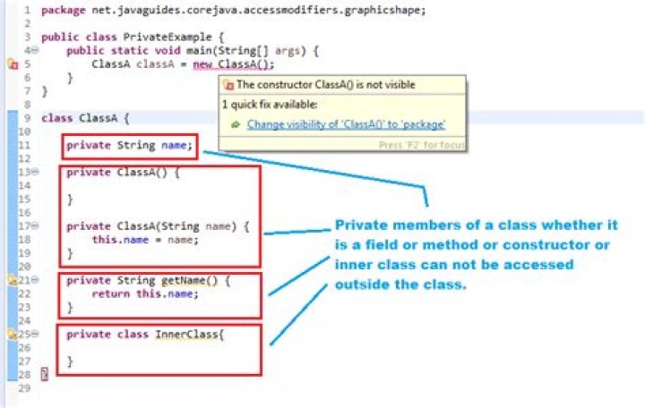 Should constructors be public or private?