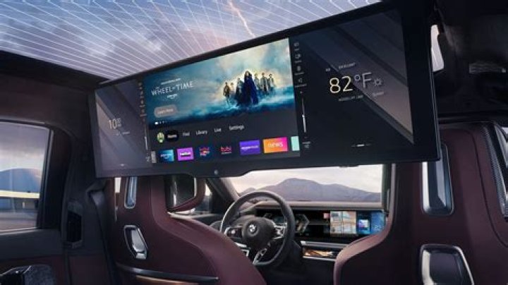 What car has biggest screen?