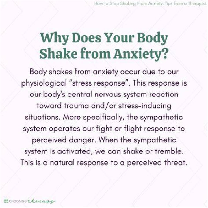What causes your body to shake uncontrollably?