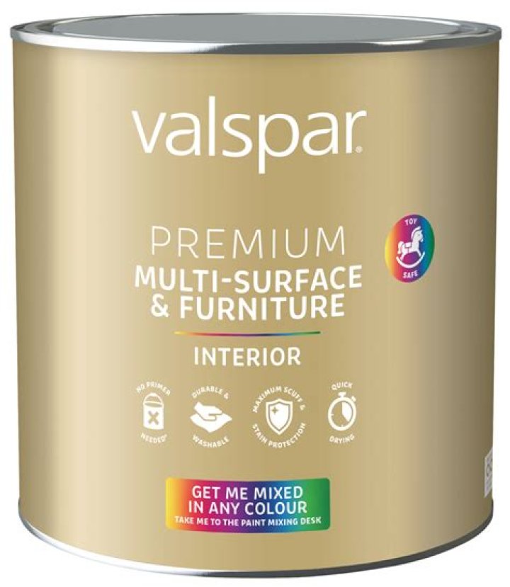 What company manufactures Valspar paint?