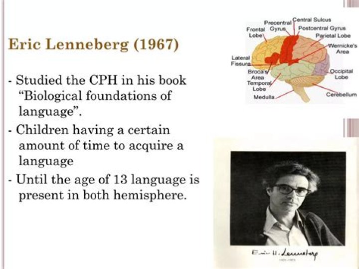 What did Eric Lenneberg say about language acquisition?