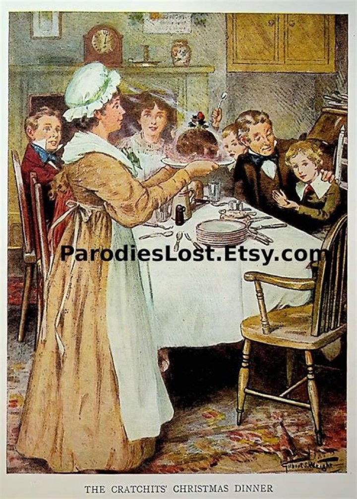 What did the Cratchit family have for Christmas dinner?