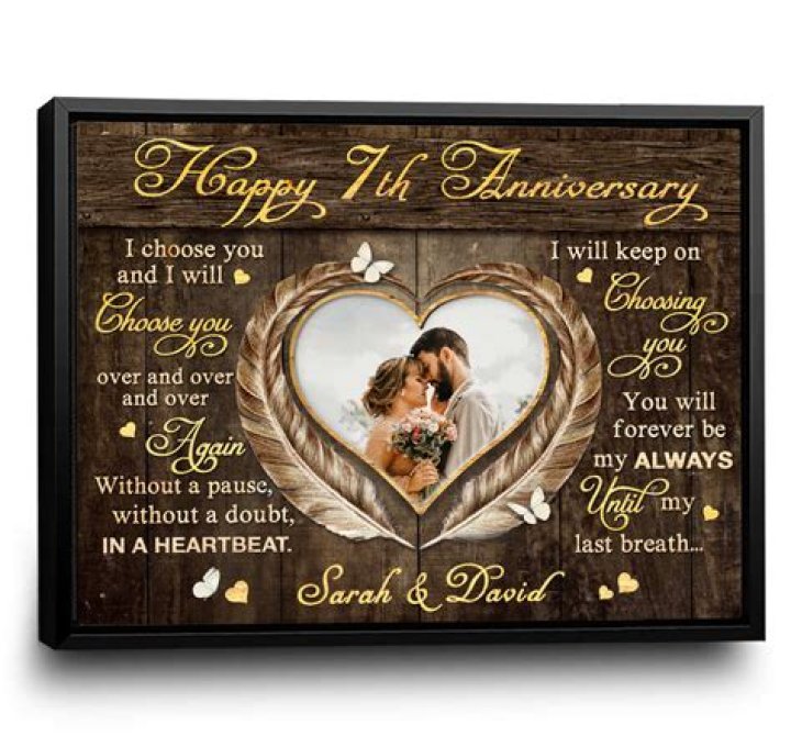 What do you get for a 7 year anniversary?