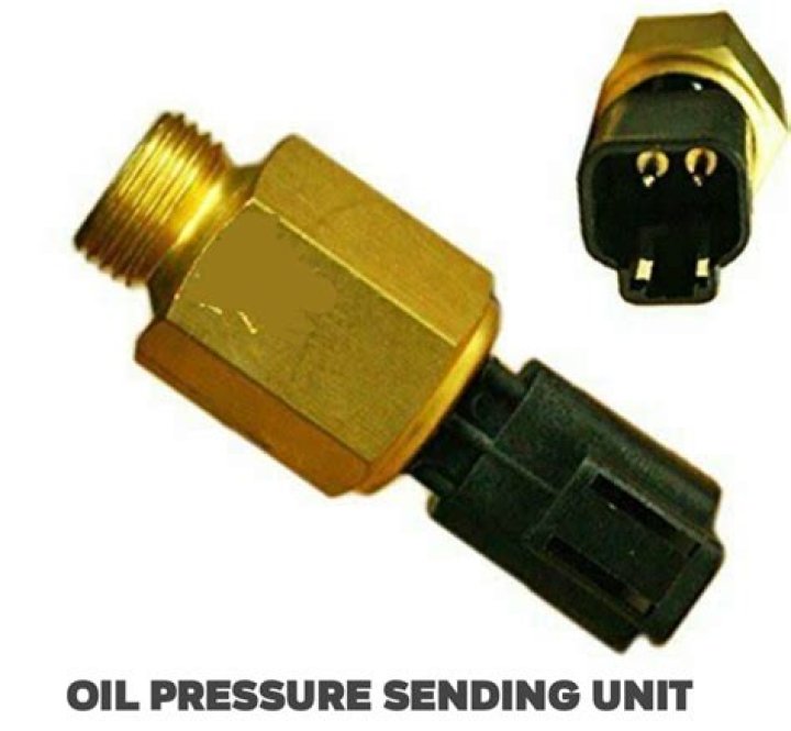 What does a bad oil pressure sending unit do?