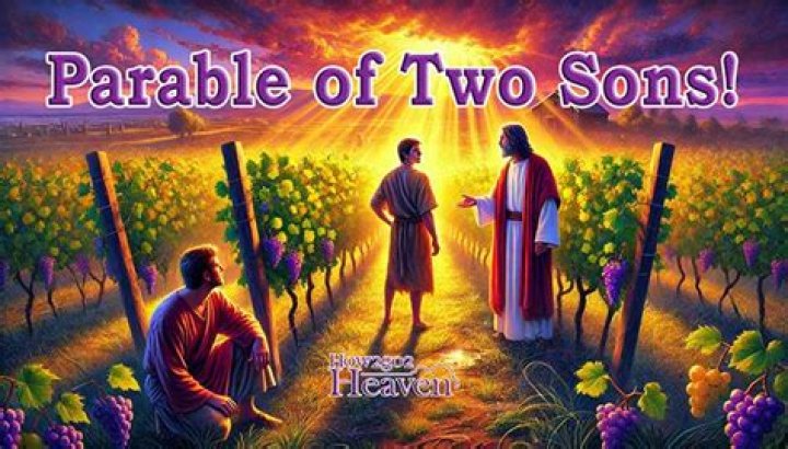 What does the parable of the two sons mean?