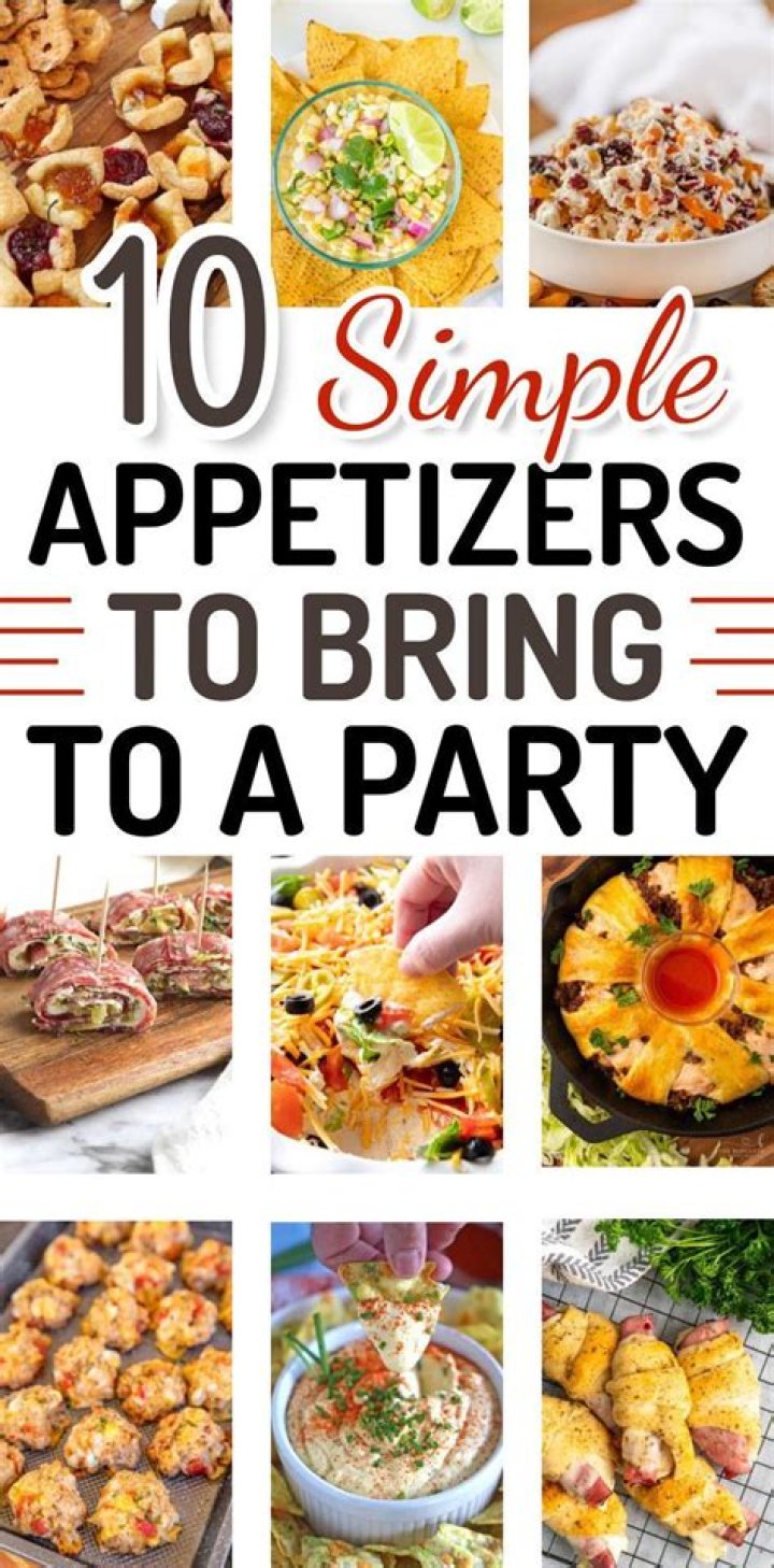 What food can I bring to a party?