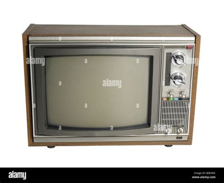 What is a CRT television set?