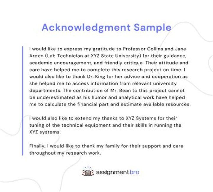 What is a word for Acknowledgement?