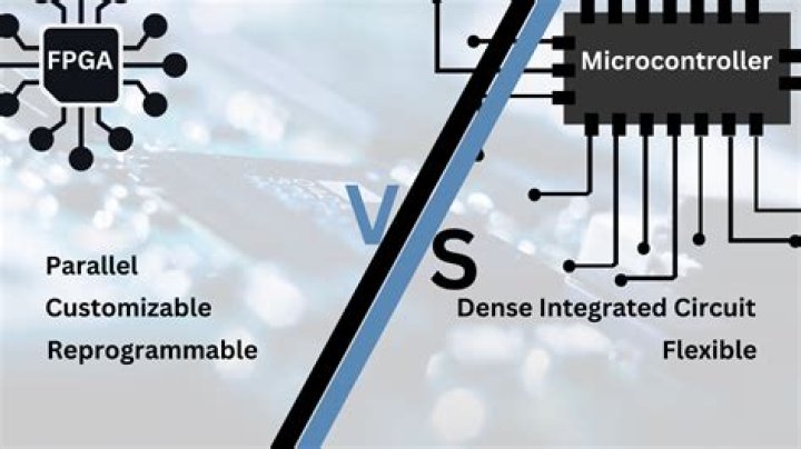 What is difference between FPGA and microcontroller?
