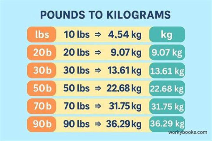 What is difference between KG and LBS?