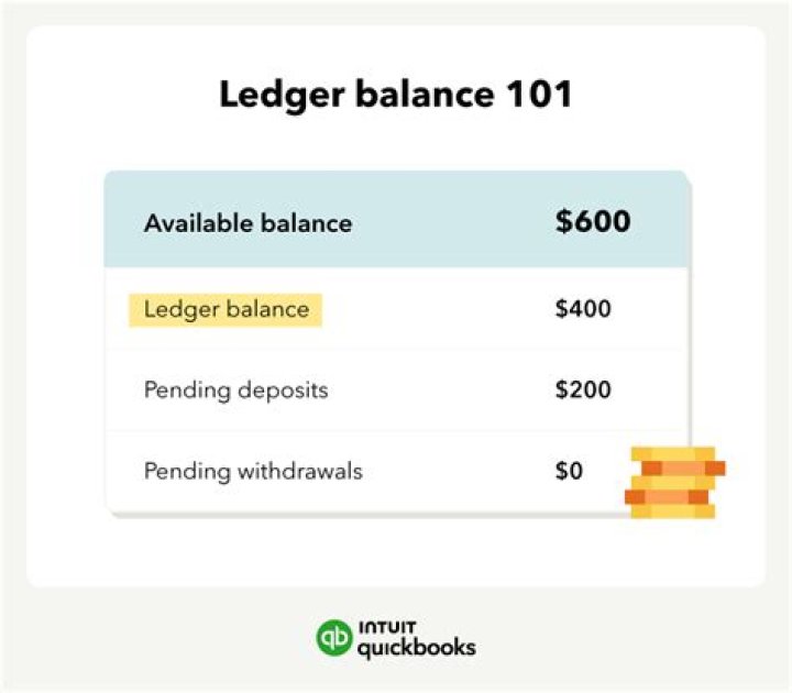 What is ledger balance in savings account?