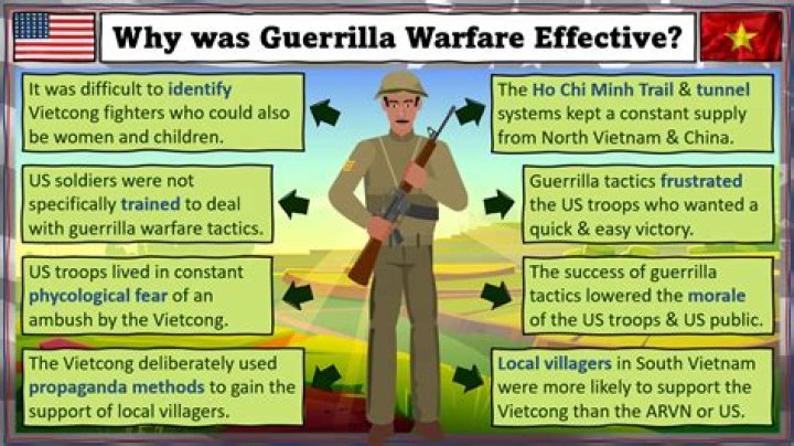 What is one advantage of guerrilla warfare?