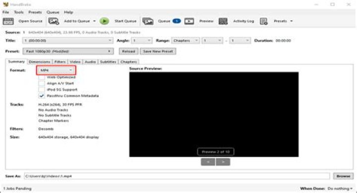 What is PSP video format?
