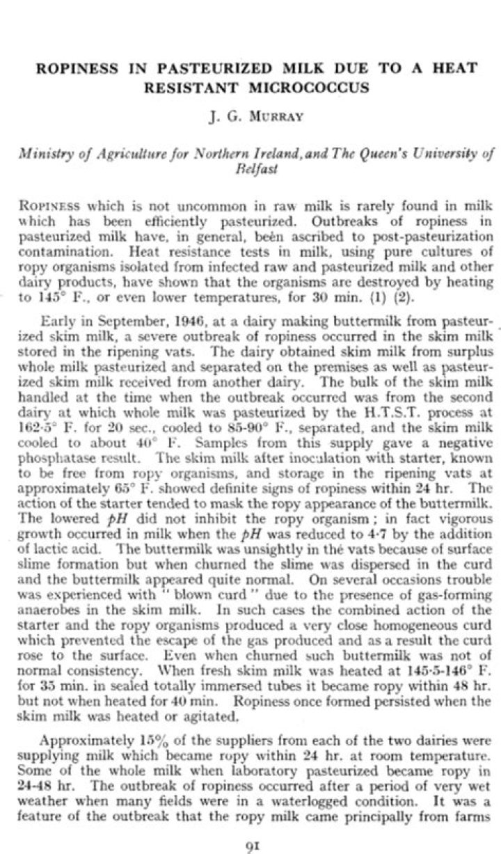What is Ropiness?