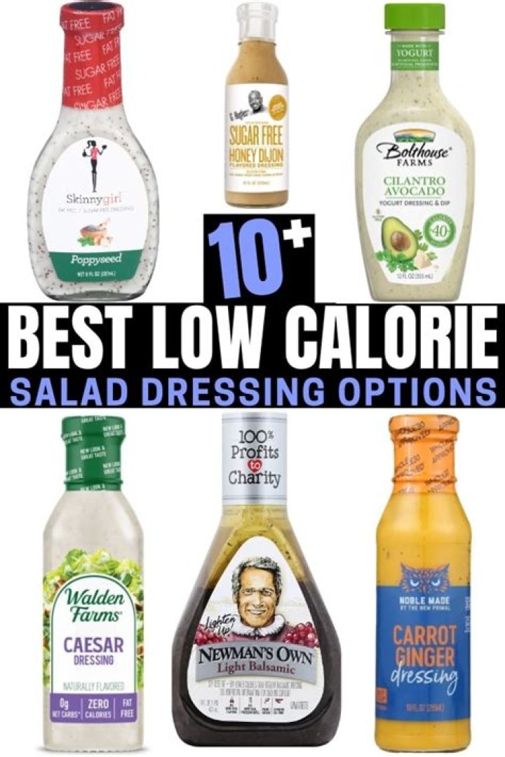 What is the best tasting low calorie salad dressing?
