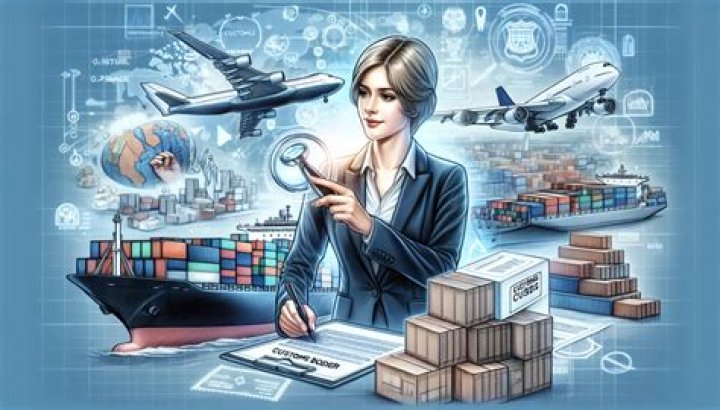 What is the role of a customs broker?