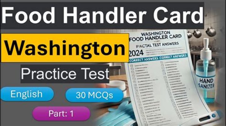 What kind of questions are on a food handlers test?