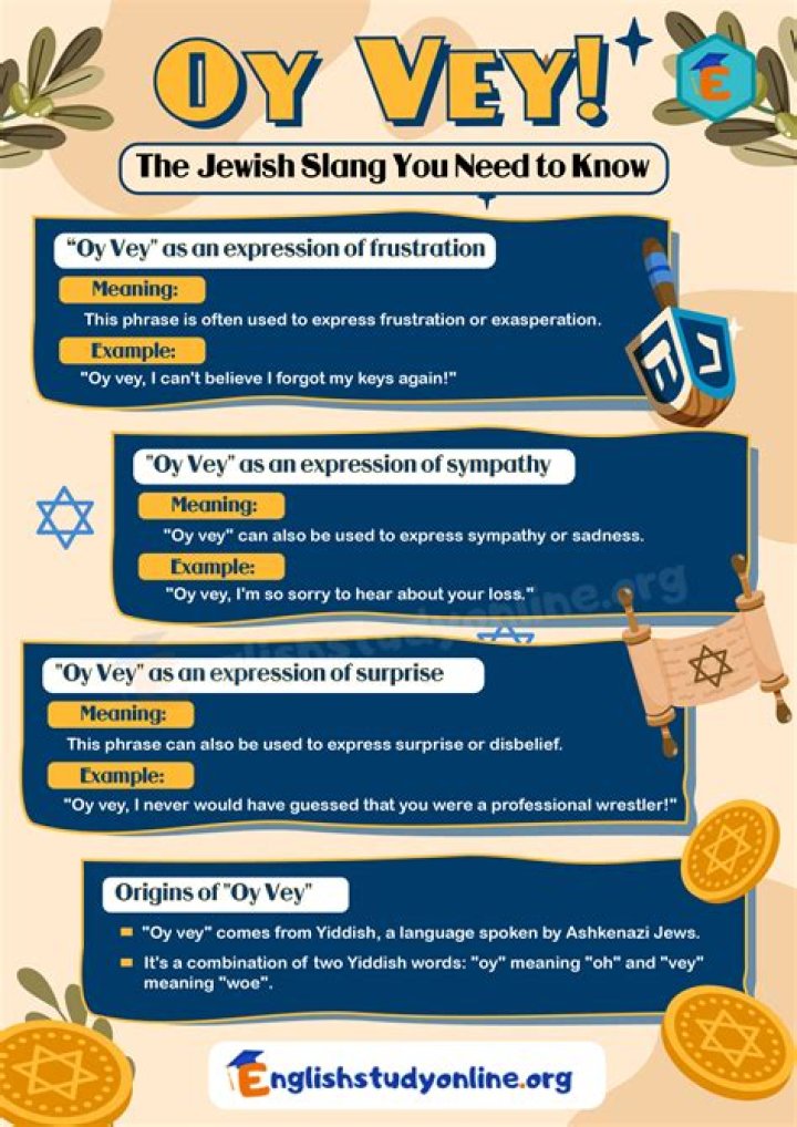 What language is oy vey?