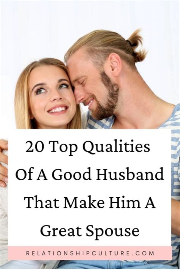 What Makes a Good Husband list?