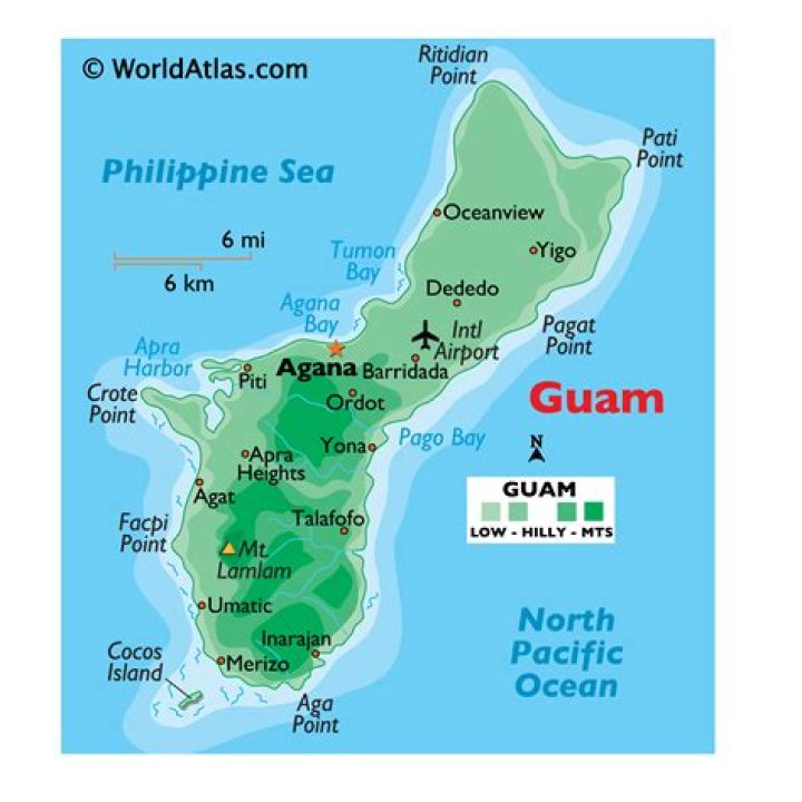 What part of the world is Guam?