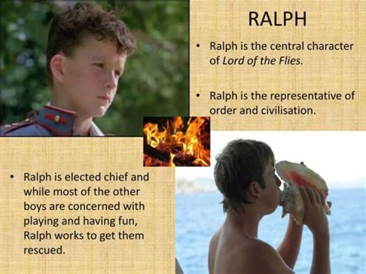 What rule does Ralph establish in Lord of the Flies?