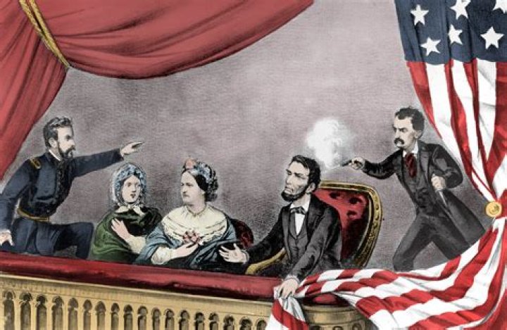 Which American president was assassinated in a Theatre?
