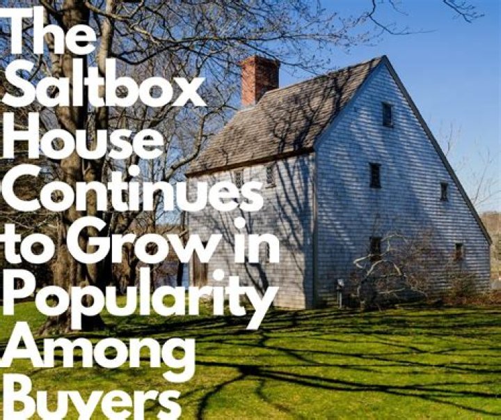 Who created the saltbox house?