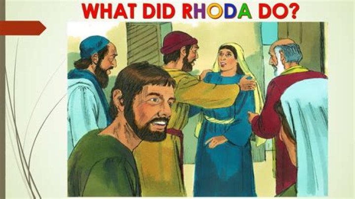 Who did Rhoda marry?