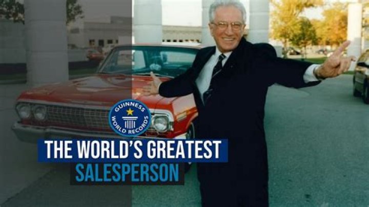 Who was the greatest salesman of all time?