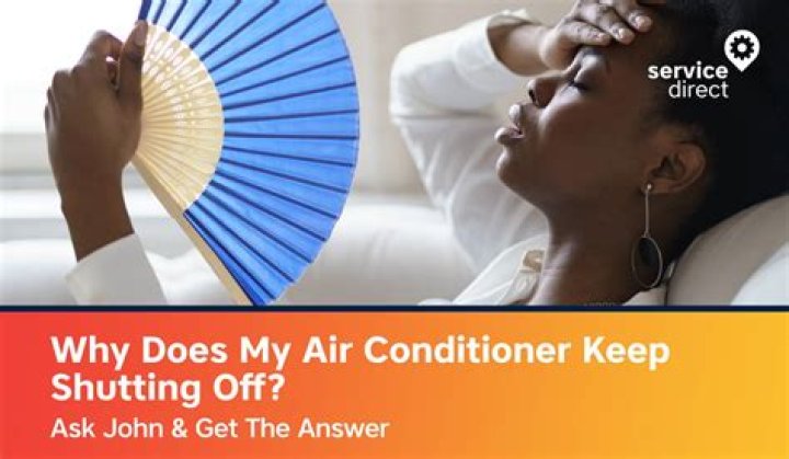 Why does my AC fan keep shutting off?