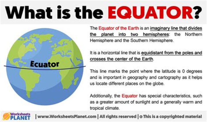 Why is it wet near the equator?