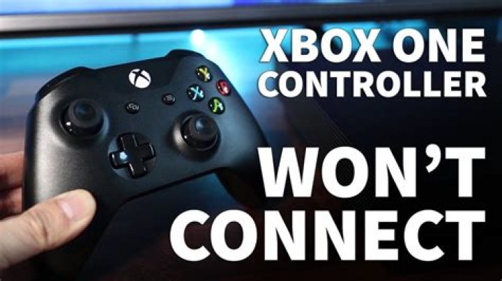 Why is my controller not connecting to my Xbox one?
