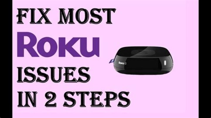 Why is Roku not working?