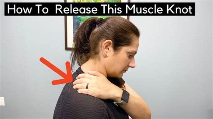 Will a muscle knot go away?